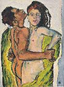 Koloman Moser Liebespaar oil painting picture wholesale